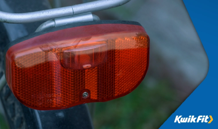 get lights for your bike to make you visable